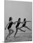 Girls of the Children's School of Modern Dancing, Rehearsing on the Beach-Lisa Larsen-Mounted Photographic Print