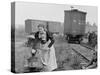 Girls of the Paper Mills, Appleton, Wis.-null-Stretched Canvas