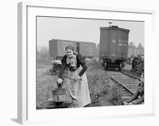 Girls of the Paper Mills, Appleton, Wis.-null-Framed Photo