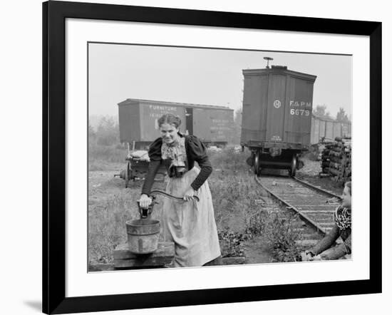 Girls of the Paper Mills, Appleton, Wis.-null-Framed Photo