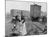 Girls of the Paper Mills, Appleton, Wis.-null-Mounted Photo