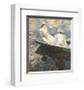 Girls on a Boat-Claude Monet-Framed Art Print