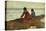 Girls on Beach, 1890-Guglielmo Micheli-Stretched Canvas