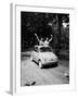 Girls on Board Fiat 500-null-Framed Photographic Print