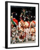 Girls on Star Festival Day, 7th of July, Kyoto, Japan-null-Framed Photographic Print