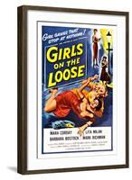 Girls on the Loose-null-Framed Art Print