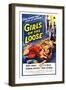 Girls on the Loose-null-Framed Premium Giclee Print