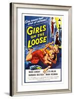 Girls on the Loose-null-Framed Art Print