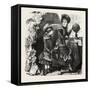 Girls' Outdoor Costumes, Fashion, 1882-null-Framed Stretched Canvas