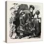 Girls' Outdoor Costumes, Fashion, 1882-null-Stretched Canvas