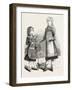 Girls' Pinafores, 1882, Fashion-null-Framed Giclee Print