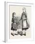 Girls' Pinafores, 1882, Fashion-null-Framed Giclee Print