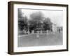 Girls Play Croquet at Carlisle Indian School Photograph - Carlisle, PA-Lantern Press-Framed Art Print