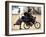 Girls Play on a Bike in Jammu, India-null-Framed Photographic Print