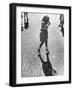 Girls Playing Hopscotch-Ralph Morse-Framed Photographic Print