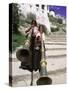 Girls Playing Horns, Potala Palace, Lhasa, Tibet-Bill Bachmann-Stretched Canvas