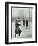 Girls Playing Netball, Chelsea Secondary School (Hortensia Road School), London, 1911-null-Framed Photographic Print