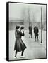 Girls Playing Netball, Chelsea Secondary School (Hortensia Road School), London, 1911-null-Framed Stretched Canvas