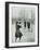 Girls Playing Netball, Chelsea Secondary School (Hortensia Road School), London, 1911-null-Framed Photographic Print