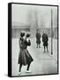 Girls Playing Netball, Chelsea Secondary School (Hortensia Road School), London, 1911-null-Framed Stretched Canvas