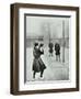 Girls Playing Netball, Chelsea Secondary School (Hortensia Road School), London, 1911-null-Framed Premium Photographic Print