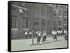 Girls Playing Netball in the Playground, William Street Girls School, London, 1908-null-Framed Stretched Canvas