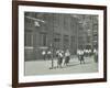 Girls Playing Netball in the Playground, William Street Girls School, London, 1908-null-Framed Photographic Print