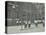 Girls Playing Netball in the Playground, William Street Girls School, London, 1908-null-Stretched Canvas