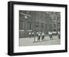 Girls Playing Netball in the Playground, William Street Girls School, London, 1908-null-Framed Photographic Print