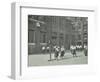 Girls Playing Netball in the Playground, William Street Girls School, London, 1908-null-Framed Photographic Print