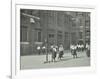 Girls Playing Netball in the Playground, William Street Girls School, London, 1908-null-Framed Photographic Print