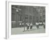 Girls Playing Netball in the Playground, William Street Girls School, London, 1908-null-Framed Photographic Print