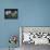 Girls Playing Soccer on a Field-null-Framed Stretched Canvas displayed on a wall