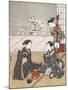 Girls Playing the Game of Ken, C1745-1770-Suzuki Harunobu-Mounted Giclee Print