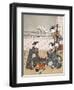 Girls Playing the Game of Ken, C1745-1770-Suzuki Harunobu-Framed Giclee Print