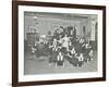 Girls Posed in Tableaux, Sandhurst Road Evening Institute, London, 1914-null-Framed Photographic Print