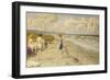 Girls Preparing to Bathe on a Beach-Paul Fischer-Framed Giclee Print