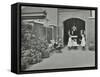 Girls Relaxing in a Roof Top Garden, White Lion Street School, London, 1912-null-Framed Stretched Canvas