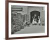 Girls Relaxing in a Roof Top Garden, White Lion Street School, London, 1912-null-Framed Photographic Print