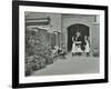 Girls Relaxing in a Roof Top Garden, White Lion Street School, London, 1912-null-Framed Photographic Print