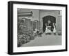 Girls Relaxing in a Roof Top Garden, White Lion Street School, London, 1912-null-Framed Premium Photographic Print