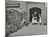 Girls Relaxing in a Roof Top Garden, White Lion Street School, London, 1912-null-Mounted Premium Photographic Print