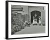 Girls Relaxing in a Roof Top Garden, White Lion Street School, London, 1912-null-Framed Photographic Print