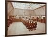 Girls Returning from Play, Thomas Street Girls School, Limehouse, Stepney, London, 1908-null-Framed Photographic Print