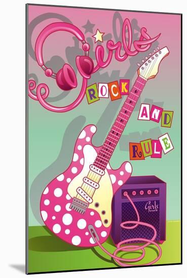 Girls Rock and Rule-Julie Goonan-Mounted Giclee Print