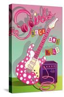 Girls Rock and Rule-Julie Goonan-Stretched Canvas