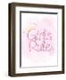 Girls Rule 1-Kimberly Allen-Framed Art Print