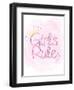 Girls Rule 1-Kimberly Allen-Framed Art Print