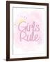 Girls Rule 1-Kimberly Allen-Framed Art Print