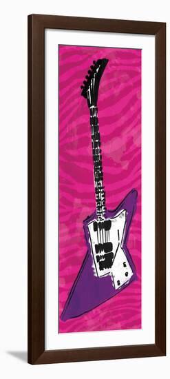 Girls Rule Guitar-Enrique Rodriguez Jr.-Framed Premium Giclee Print